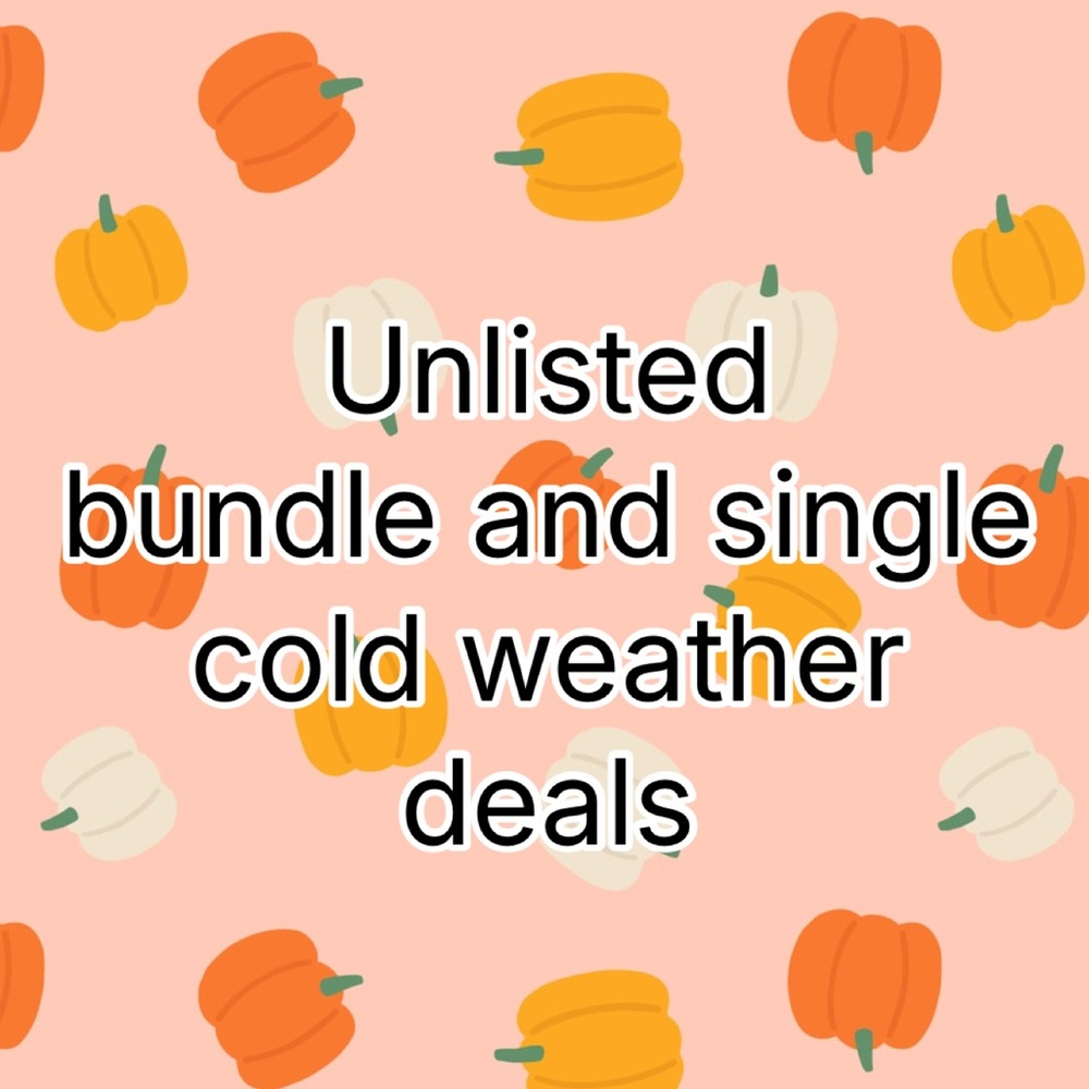 #1-8 single and bundles various items cold or other in show only